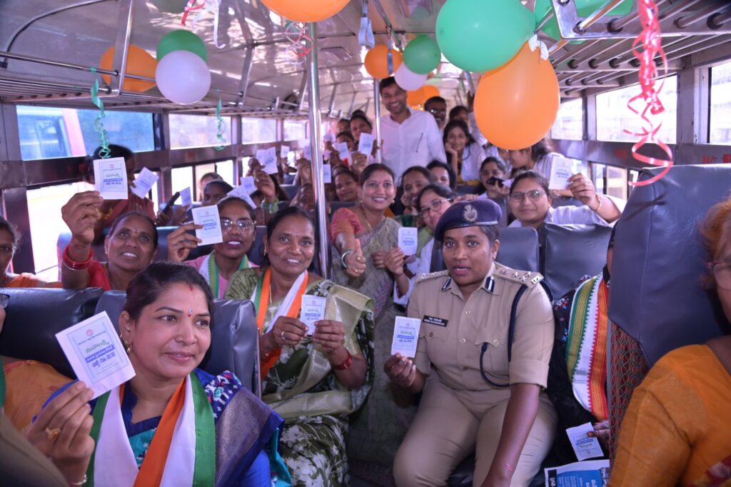 Mahalakshmi Free Bus Scheme Telangana
